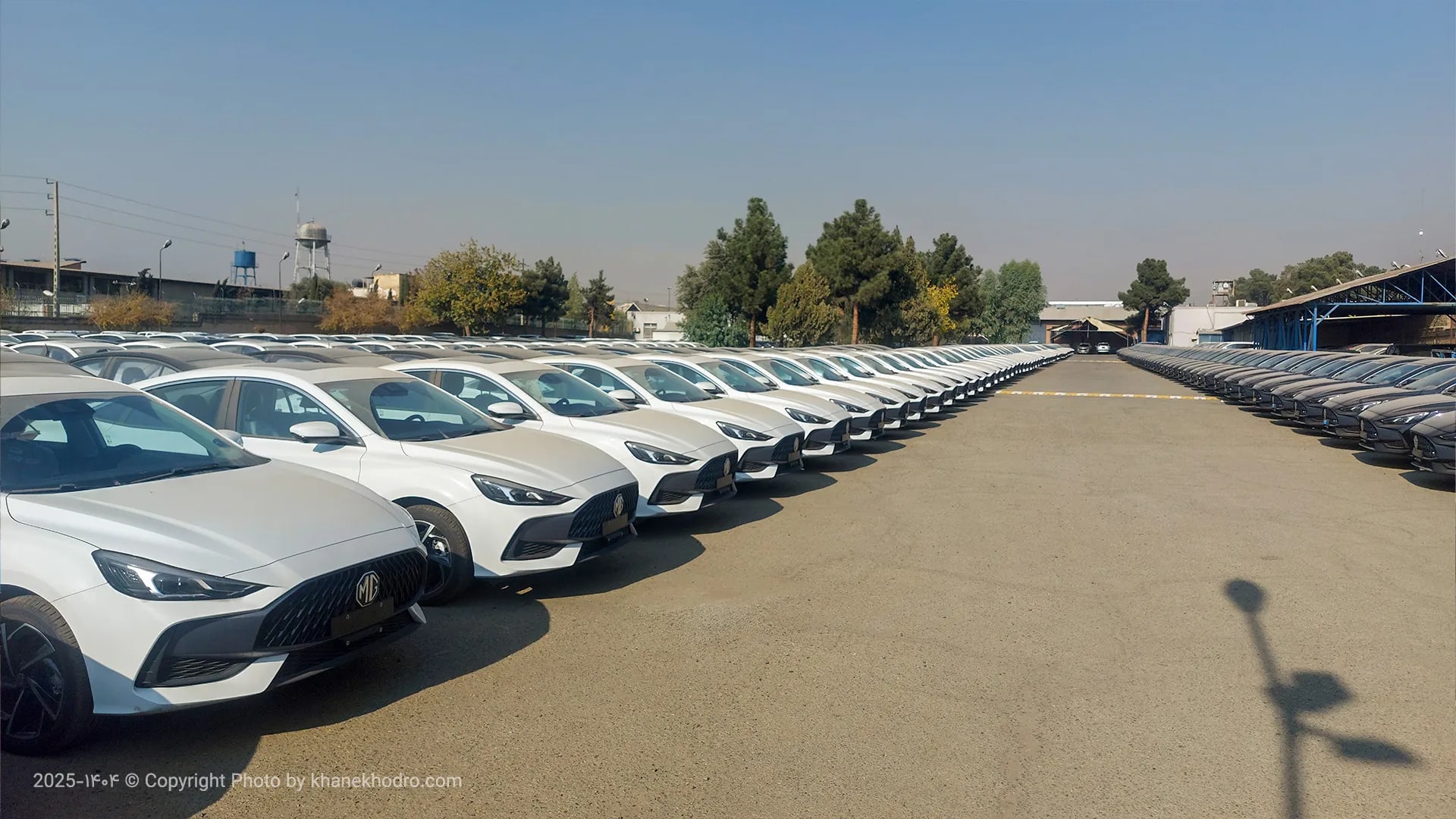 بزرگترین محموله خودروهای ام جی از گمرک ترخیص شد